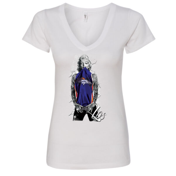 Marilyn Vneck (Runs Small)  - Women's Ideal V-Neck T-Shirt Thumbnail