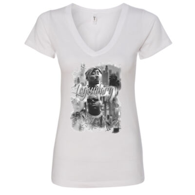 Biggie and Pac Vneck (runs small) Thumbnail