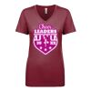 Next Level Apparel 1540 - Ladies' Ideal V-Neck Thumbnail