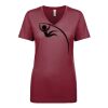 Next Level Apparel 1540 - Ladies' Ideal V-Neck Thumbnail