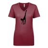 Next Level Apparel 1540 - Ladies' Ideal V-Neck Thumbnail