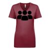 Next Level Apparel 1540 - Ladies' Ideal V-Neck Thumbnail