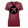 Next Level Apparel 1540 - Ladies' Ideal V-Neck Thumbnail