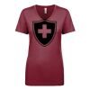 Next Level Apparel 1540 - Ladies' Ideal V-Neck Thumbnail