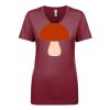 Next Level Apparel 1540 - Ladies' Ideal V-Neck Thumbnail