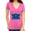 Tultex 214 - Ladies' Slim Fit Fine Jersey V-Neck Thumbnail