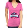 Tultex 214 - Ladies' Slim Fit Fine Jersey V-Neck Thumbnail
