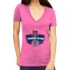Tultex 214 - Ladies' Slim Fit Fine Jersey V-Neck Thumbnail