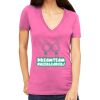 Tultex 214 - Ladies' Slim Fit Fine Jersey V-Neck Thumbnail