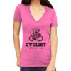 Tultex 214 - Ladies' Slim Fit Fine Jersey V-Neck Thumbnail