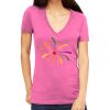 Tultex 214 - Ladies' Slim Fit Fine Jersey V-Neck Thumbnail