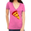 Tultex 214 - Ladies' Slim Fit Fine Jersey V-Neck Thumbnail