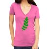 Tultex 214 - Ladies' Slim Fit Fine Jersey V-Neck Thumbnail