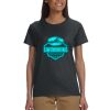 Gildan 100% Cotton Ladies T-Shirt Thumbnail
