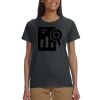 Gildan 100% Cotton Ladies T-Shirt Thumbnail
