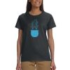 Gildan 100% Cotton Ladies T-Shirt Thumbnail